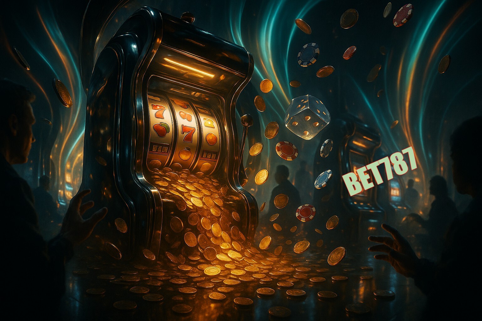 Diversos jogos de caça-níqueis